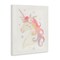 Stupell Industries Charming Unicorn Smiling Flower Crown Stars Design Canvas Design By Victoria Barnes